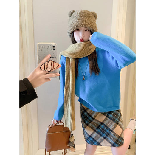 <曾小咸推荐> 2.27 现货秒杀 ！微信超特价！韩系简约纯色毛衣 日常149.99 立减70 秒杀79.99！！ 商品图7