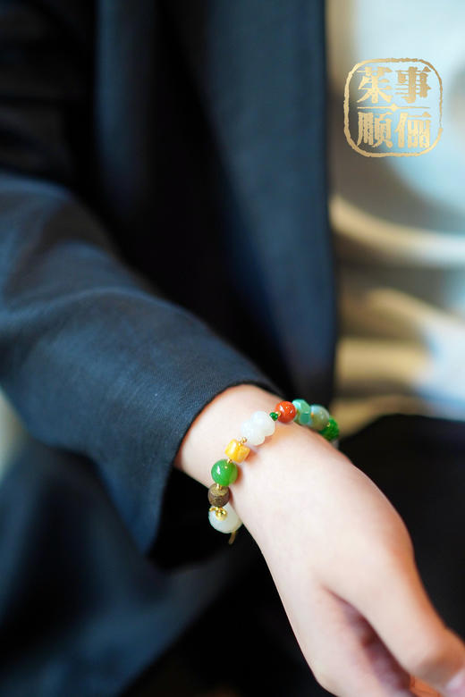 【茱事顺俪】18k黄金多宝手链 商品图5