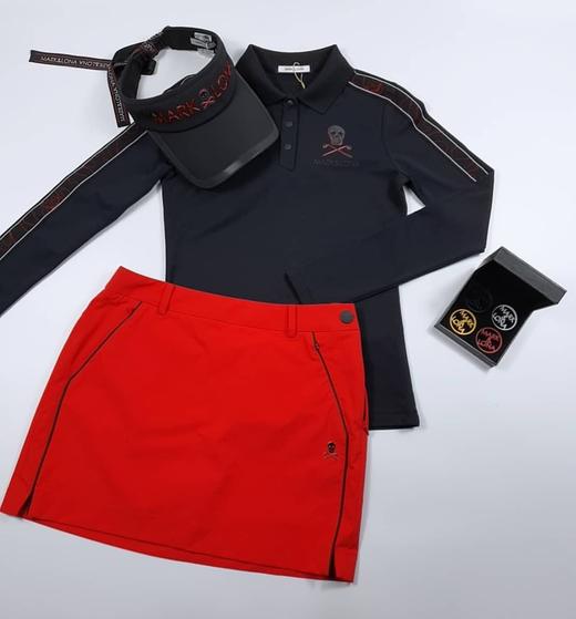 Mark&lona马克龙家女装织带撞色长袖POLO衫来了！版型太好了哇，一穿上就不想脱下！潮牌设计细节到位，小众高级不撞衫更显得低调奢华有品位！面料舒适吸湿排汗，穿着舒适！ 商品图2