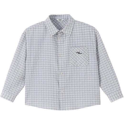 男女童翻领长袖上衣夏季新款安奈儿童装EM621753 商品图6