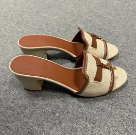 女款高跟拖鞋zh015