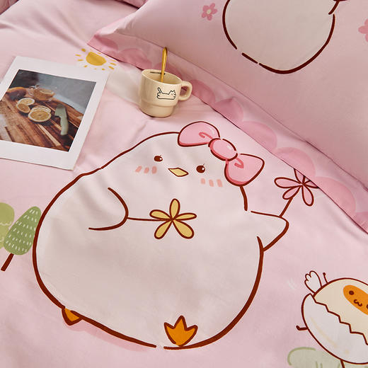 多喜爱 全棉卡通四件套件 Qi可Qi克系列【新疆棉】【7A抗菌】【精美礼盒包装】AB宽边枕袋 商品图10