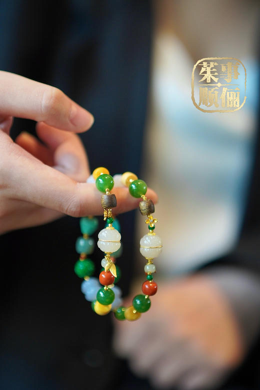 【茱事顺俪】18k黄金多宝手链 商品图3