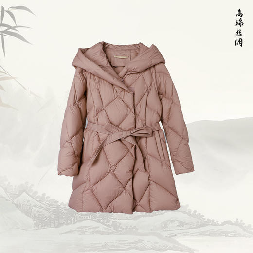 NANSONGSILK/NS鹅绒服时尚保暖冬季短款鹅绒服547083南宋 商品图10