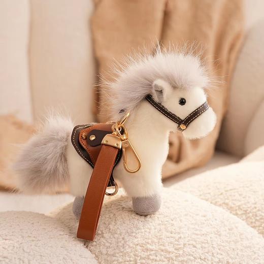 马挂件-白色 商品图0