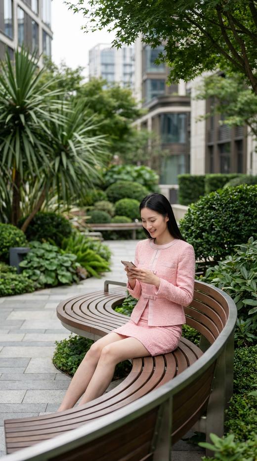 法式千金假两件收腰蝴蝶结连衣裙 商品图5