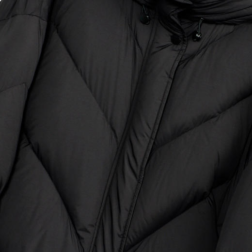 NANSONGSILK/NS宽松连帽鹅绒空气感保暖防寒鹅绒服547101南宋 商品图8