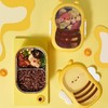 【304不锈钢双格蜜蜂饭盒】小蜜蜂上班族饭盒 卡通不锈钢便当餐盒 学生食堂专用上学盒保温分格 商品缩略图2