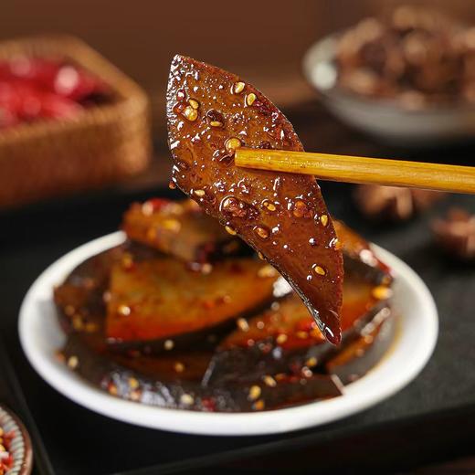 【粉丝专属❗️湖南特产柴火猪肝】传统工艺，柴火烘烤，先腌后卤，鲜香入味，麻辣香辣味真空小包装猪肝即食小吃L-d 商品图2