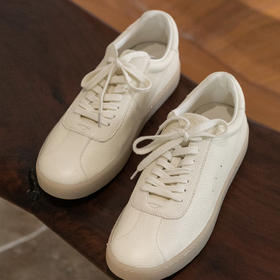 牧衣游原创 舒适好穿百搭休闲平底小白鞋 烟梦【不支持会员折】