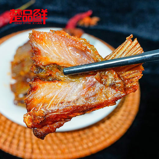 【宜昌助农馆】楚品鲜    香辣口味鱼尾150g小吃年货零食熟食开袋即食 商品图1