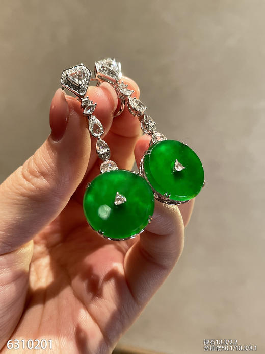 6310201，平安扣耳坠。具体价格微信咨询 商品图1