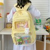 日系二次元漫展书包女学生大容量双肩包透明吧唧谷子扎板痛包娃包 商品缩略图1
