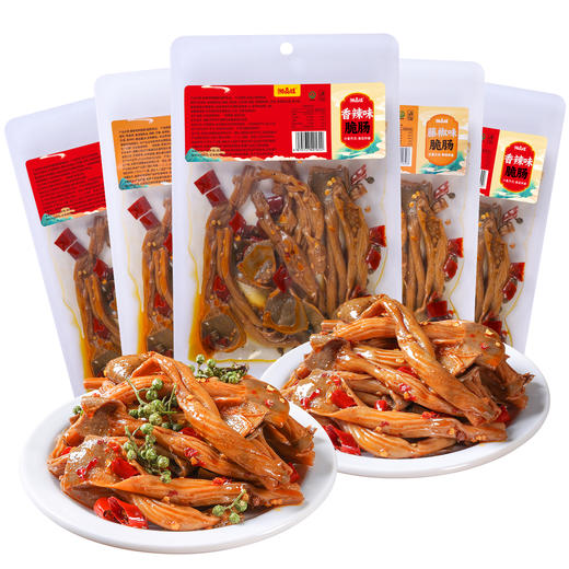 粉丝专属❗️香辣/藤椒味脆鸭肠】甄选品质原料，新鲜鸭肠干辣椒爆香，麻辣鲜香好吃又健康，休闲零食鸭货小吃熟食L-d 商品图3