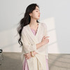 三彩2026新款法式镂空针织披肩外搭米白流苏宽松长款通勤出街氛围 商品缩略图4