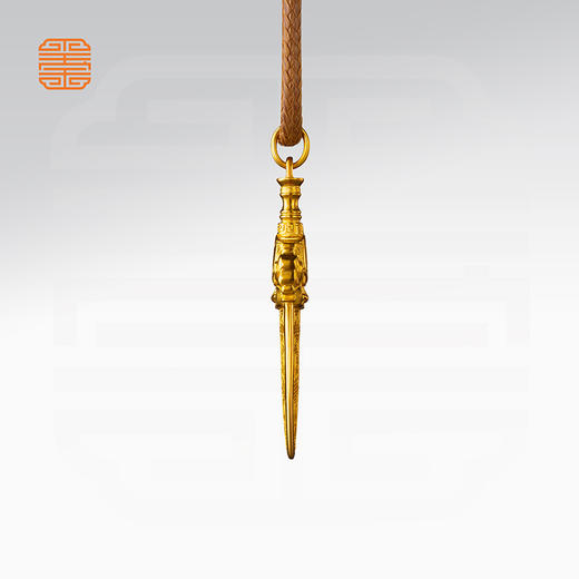 玺匠金铺《金锋纳福》足金9999 黄金吊坠项链生日礼物 商品图4