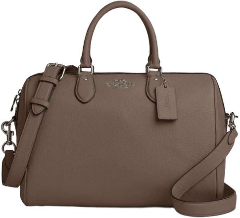 196395541553 COACH 【蔻驰】ROWAN系列大号时尚单肩斜挎波士顿包【30x21x17.5cm】 商品图0