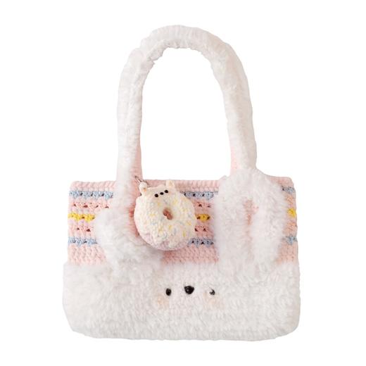 苏苏姐家甜品小动物包包手工diy编织钩针绒绒蜜糖毛线团包包材料包 商品图4