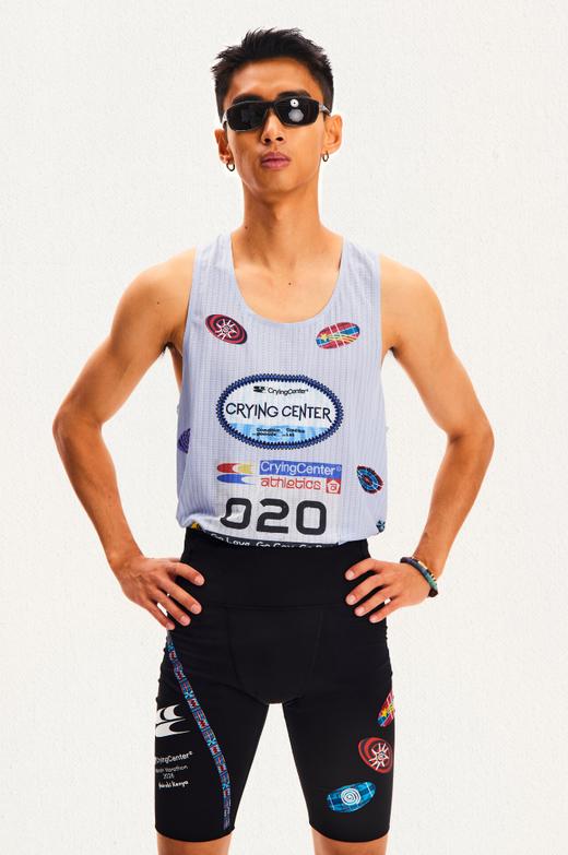 CryingCenter 非洲马拉松跑步跑步短裤 哭喊中心 商品图2