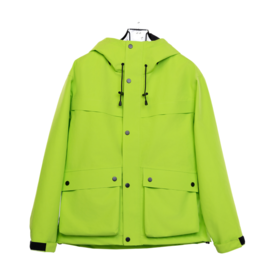 LeWalk  美式连帽冲锋衣情侣男女同款工装冲锋衣