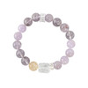 三彩2026新款新中式雾山紫手链紫水晶手串串珠轻奢小众送礼浪漫 商品缩略图2
