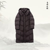 NANSONGSILK/NS加厚防风气质长款连帽过膝休闲百搭保暖鹅绒服547003南宋 商品缩略图8