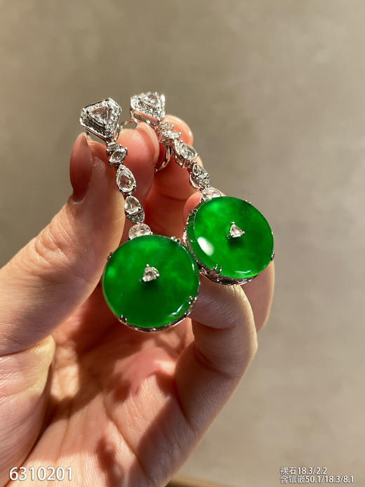 6310201，平安扣耳坠。具体价格微信咨询 商品图0