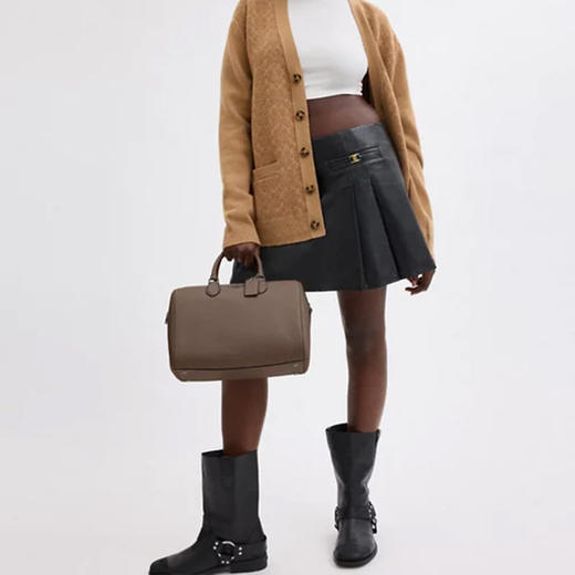 196395541553 COACH 【蔻驰】ROWAN系列大号时尚单肩斜挎波士顿包【30x21x17.5cm】 商品图4