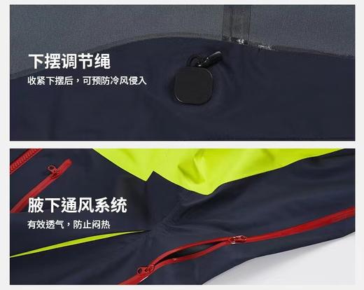LeWalk ALPHA SV 龙年系 列拼接连帽 户外远足 防水冲锋衣 商品图10