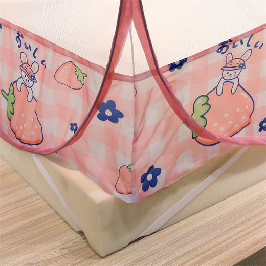 【品牌直发】加倍生活 免安装方顶印花防蚊大顶蚊帐 20色可选 商品图5