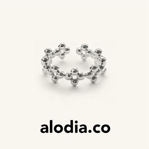 【R24026-s】alodia.co 莫奈四照小花珠珠戒指耳环 925银珠长期主义百搭简约小众高级感RJ136 商品图1