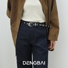 登白DENGBAI 梅花扣自然做旧腰带原生头层牛皮DB3514 商品缩略图2