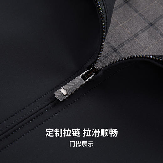 【扛皱平整】圣得西26年新款春季男士外套高端大气上档次商务夹克 商品图6