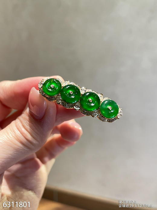 6311801、平安扣发夹。具体价格微信咨询 商品图1