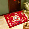 【马年限定❗️福气满满新年地毯】脚踩进门，迎接新年好运，进门喜庆地毯入户门红地垫脚垫家用加厚， 商品缩略图1