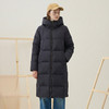 谜底中长款羽绒服女2025秋冬款时尚连帽宽松鸭绒面包服257MY8808 商品缩略图1