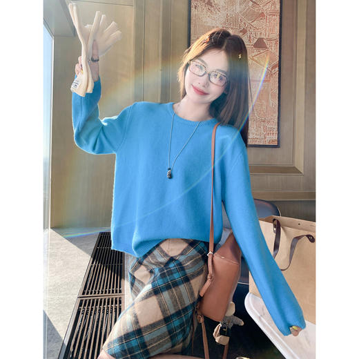 <曾小咸推荐> 2.27 现货秒杀 ！微信超特价！韩系简约纯色毛衣 日常149.99 立减70 秒杀79.99！！ 商品图9