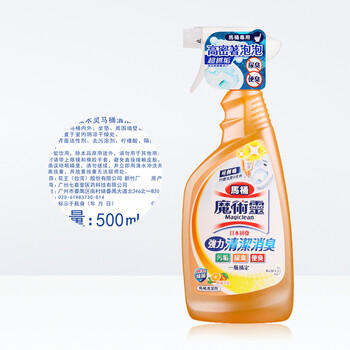 花王（KAO）马桶清洁剂 洁厕灵500ml 厕所清洁除菌除垢去味 柑橘香 原装进口 /家庭清洁/纸品 /家庭环境清洁 /洁厕灵 商品图6