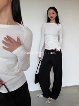 黑白clean fit｜淡人淡淡的穿搭🪽