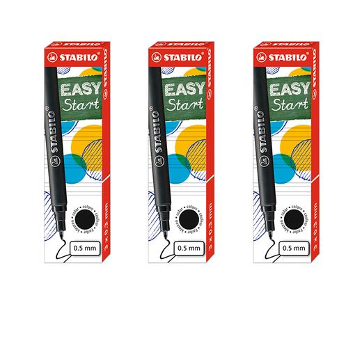 Stabilo德国思笔乐胖胖笔自动铅笔HB替芯3.15mm&1.4mm、弯弯水笔替换笔芯0.5mm&0.3mm 商品图6