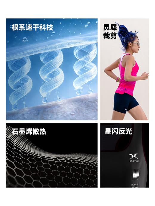 BODYWIT逐光pro4.0女马拉松背心 商品图2
