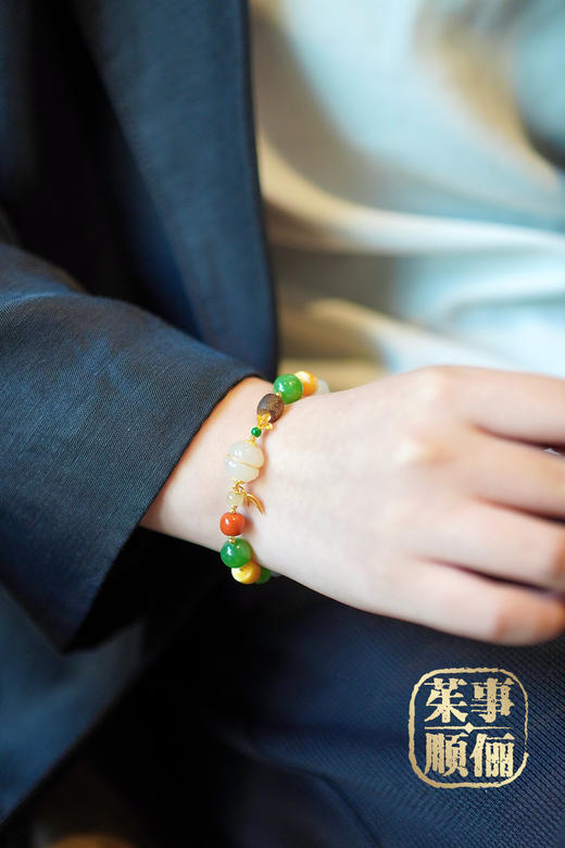 【茱事顺俪】18k黄金多宝手链 商品图4