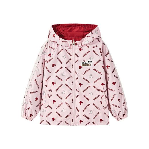 迪士尼童装女童外套2026新款春季双面穿连帽儿童上衣洋气中大童 商品图4