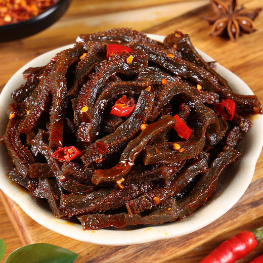【粉丝专属❗️湖南特产香辣魔芋干】解馋无负担，口感劲道，Q弹劲道脆响有声，舌尖美味嘎嘣脆，大呼过瘾，即食魔芋休闲小包小零食L-d 商品图1