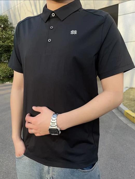 清仓KL运动速干吸湿Polo衫  硅胶立体logo标识 商品图1