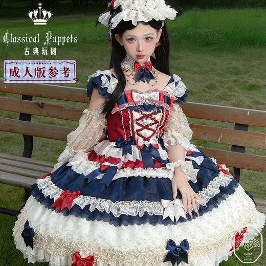 【全款预售】童装 安东尼蛋糕日常OP 白雪姬组 古典玩偶 Lolita【2026年7月31日起发货】 商品图5