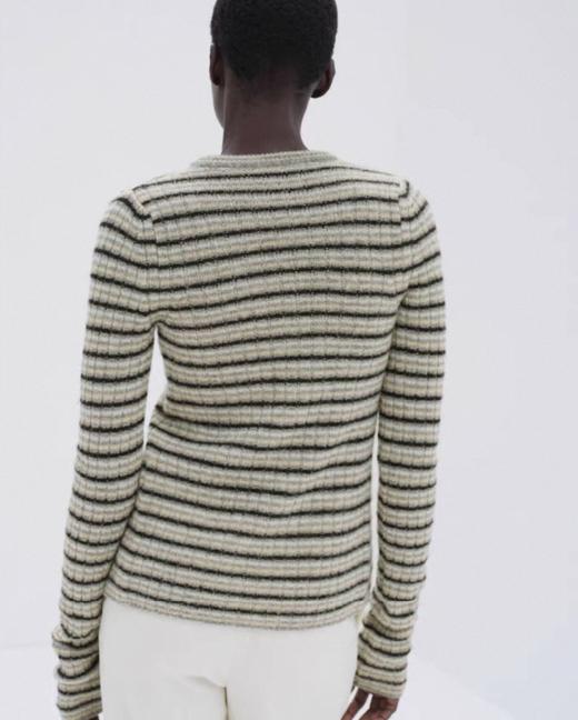 Auralee条纹针织毛衣 商品图12