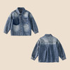 棉花堂春款水洗做旧复古潮趣童装牛仔外套- FD61069 商品缩略图4