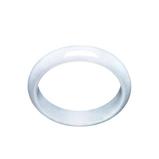 K62768-A-X052K00005601 周大福CHOW TAI FOOK 珠宝经典简约气质玉手镯翡翠玉镯多圈口女款 53mm 商品图1