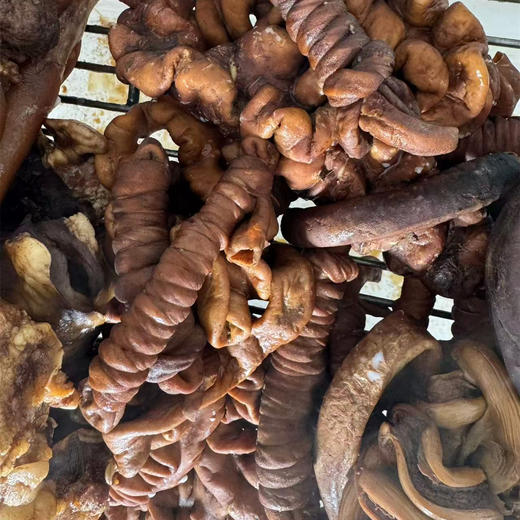 黑猪卤猪肉系列| 村里杀的黑猪制作而成，猪蹄，猪皮，猪头肉，各种内脏，香而不腻，加了一点盐，不是很咸，会有黑色毛根，介意慎拍⭐️顺丰快递 商品图13